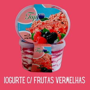 iogurte frutas vermelhas